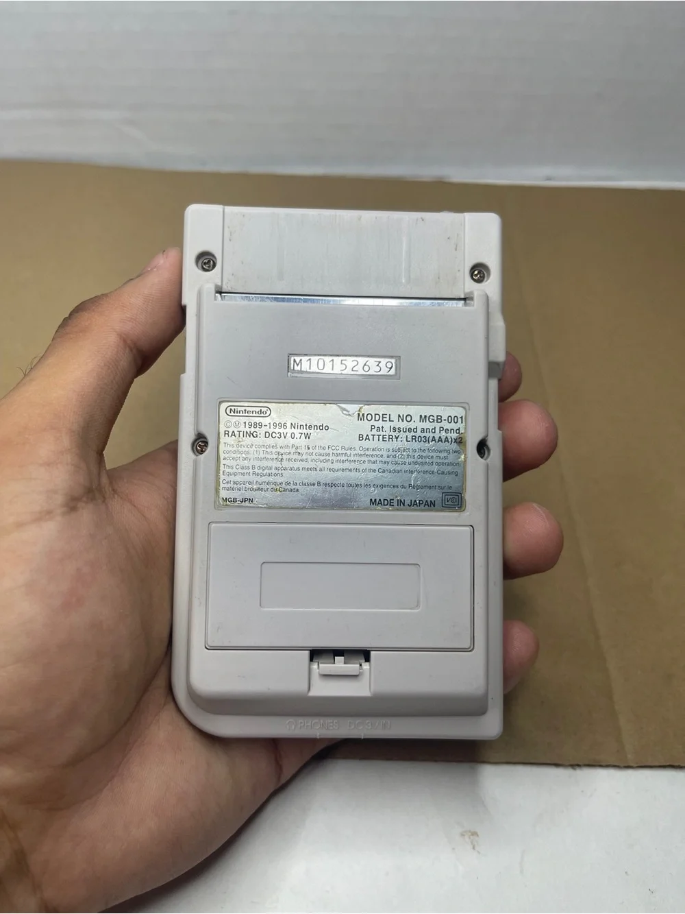 Nintendo Game Boy Pocket - White with Purple Buttons